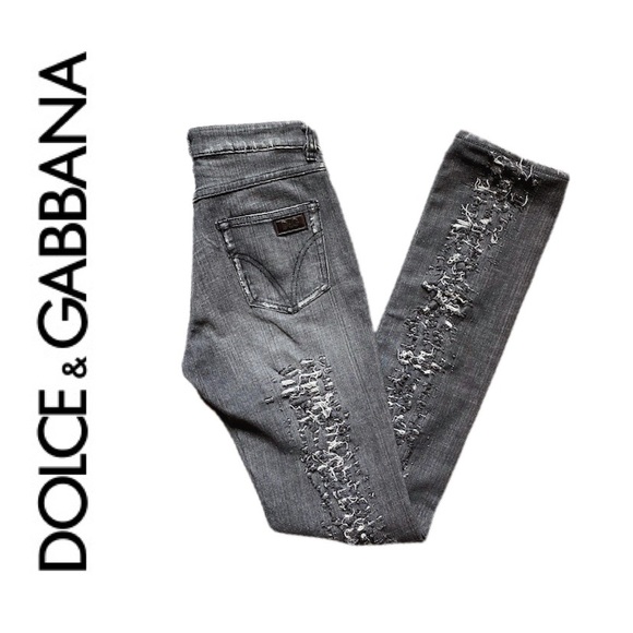 Dolce & Gabbana Denim - Dolce & Gabbana “Slimmy” distressed jeans 27